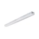 Fugttæt armatur AWL147150P.6984 lang, omskiftelig, prismatisk IP50, hvid 