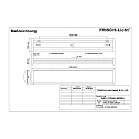Frisch-Licht Fugttæt armatur AWL147850A.4883DA DALI styrbar, konveks IP40, hvid dæmpbar