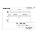 Frisch-Licht Fugttæt armatur AWL147850A.6983M multipower, konveks IP40, hvid dæmpbar