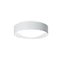 wall and ceiling luminaire PREMIUM ARCHITEKTUR Ø 30,8cm round IP40, white, snow white dimmable