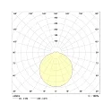 Frisch-Licht LED Wall and Ceiling luminaire, square, 27W, 4000K, 2900lm, IP54, white