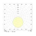 Frisch-Licht Væg- og Loftlampe DLR7454A.2084 rund, slagfast, omskiftelig IP54, hvid 