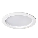 Downlight EDL2140A.1184 rund, mittelgroß, omskiftelig IP54, hvid 