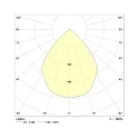 Frisch-Licht Downlight EDL2170FA.1084 stor, rund, med reflektor IP20, hvid 