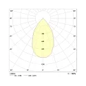 Frisch-Licht Downlight EDL2170H.1083 stor, rund, til VDU-arbejdsstation, UGR < 19 IP20, hvid 