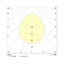 Frisch-Licht Downlight EDL2203A.1583 omskiftelig, gå tilbage IP44, hvid 