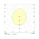 Frisch-Licht Downlight EDL2265A.2684DA rund, DALI styrbar, gå tilbage IP65, hvid dæmpbar
