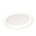 Downlight EDL2265A.2684M rund, multipower, gå tilbage IP65, hvid dæmpbar