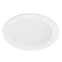 Indbygget downlight FLAT / Ø 22.5CM / 500MA rund, CCT Switch, UGR < 19, ekskl. strømforsyning IP54, hvid dæmpbar