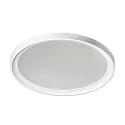 recessed luminaire Ø 17cm round, DALI controllable IP65, white dimmable 19W 2300lm 3000K 70° 70°