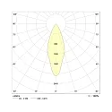 Frisch-Licht Downlight EDL5351S.0684 svingbar, med reflektor IP20, hvid 
