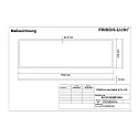 Frisch-Licht LED panel ELP242063MP.6084L firkantet, UGR < 19, mikroprismatisk, 60W 6000lm 4000K >80° >80° CRI 80-89