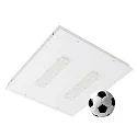 Indbygningslampe boldtæt, multipower IP40, hvid dæmpbar 44-78W 6700-10400lm 4000K 90° 90°