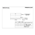 Frisch-Licht Gitterlampe ERL111151T.2584 asymmetrisk stråling, omskiftelig IP20, hvid 
