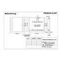 Frisch-Licht LED Insert / Recessed grid luminaire, 37W, 4000K, 4000lm, IP20, UGR < 19, DALI dimmable, white
