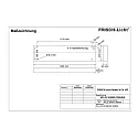 Frisch-Licht Overfladearmatur HFL233240HS.13084DA DALI styrbar IP40, hvid dæmpbar