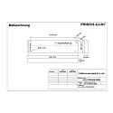 Overfladearmatur HFL433340HS.40084 omskiftelig IP40, hvid 