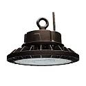Spot på hallen Ø 240MM / STANDARD slagfast, direkte, omskiftelig IP65, sort 