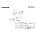 Frisch-Licht Tilslutningskabel med stik (FL-STL2063MA.15484…) 400CM 3-polet, hvid