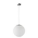 pendant luminaire Ø60 switchable IP40, stainless steel brushed, white dimmable