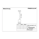 Frisch-Licht Pendel KPL6300G.2884CDA DALI styrbar IP40, chrom dæmpbar