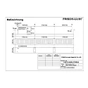 Frisch-Licht Lysbånd afsluttende element LBN134500H.8783EDA DALI styrbar, direkte / indirekte, UGR < 19 IP20, hvid dæmpbar
