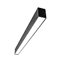 Lysbøjle MICROPAL®, UGR<19 / 1127MM / 830 overflademonteret version, DALI styrbar, direkte IP40, sort dæmpbar
