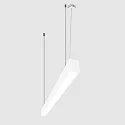 Lysbøjle MICROPAL®, UGR<19 / 1407MM / 840 direkte, multipower, med suspensionssæt IP40, hvid 