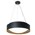 Pendel PREMIUM ARCHITEKTUR Ø 30,8cm IP20, sort, kobberbrun dæmpbar