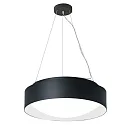 Pendel PREMIUM ARCHITEKTUR Ø 30,8cm IP20, sort, snehvide dæmpbar