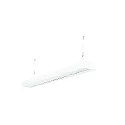 LED Pendant grid luminaire direct / indirect, 67W, 4000K, 8700lm, IP20, UGR < 19, white