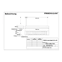 LED Pendant grid luminaire direct / indirect, 84W, 4000K, 11000lm, IP20, UGR < 19, white