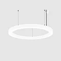 Pendel Ø 62CM DALI styrbar, CCT Switch, direkte / indirekte, UGR < 19, ringform IP40, hvid dæmpbar