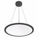 pendant luminaire Ø 60cm DALI controllable, suitable for VDU workstation IP20, black dimmable