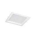 Downlight QDL2154A.1184DA firkantet, DALI styrbar IP54, hvid dæmpbar