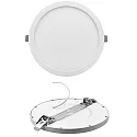 LED Recessed Downlight, Refurbishment downlight, 13/18/24W, 3000K, 2100lm, IP40, round, white