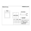 Frisch-Licht LED Recessed Downlight, Refurbishment downlight, 10/13/18W, 3000K, 1500lm, IP40, white