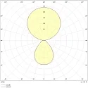 Frisch-Licht Standerlampe MICROPAL®, UGR<16 med sensor, direkte / indirekte, programmerbar, med touch-dæmper IP20, sort dæmpbar