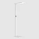 floor lamp MICROPAL®, UGR<16 with sensor, direct / indirect, programmable, with touch dimmer IP20, white dimmable