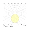 Frisch-Licht Fugttæt armatur WNL119466PC.2584M lille, 3-polet, slagfast IP66, grå 