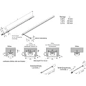 LED Stav LED Stick 2 SE, uden mørke zoner, med sideledning 250cm, 30cm, 36 LED, 2.4W 5000K 65°, CRi >80