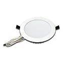 LED Indbygningslampe Dynamic FR 215-LED, IP20, Ø 23cm, 24W 2700-5000K 1700-2500lm 100°, CRi >90, hvid