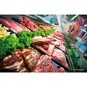 Hera LED Basic-Tape 2, 500cm, 600 LED, IP20, 24V DC, CRi>95, LED24 connection, 40W Meat Red for meat counters