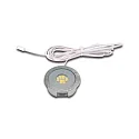 LED Indbygningsspot AR 35-LED, LED-24, 24VDC, CRi >90, rustfrit stål look / ægte glas, 2.5W 3000K