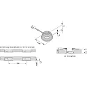 Hera recessed luminaire IP20, stainless steel, mat, satined dimmable 2