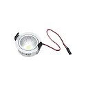 LED Recessed spot SR 45-LED, IP44, 350mA, swivelling 20°, 4.8W 3000K, white
