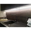 Hera LED under-cabinet luminaire LED ModuLite F, IP20, 230V HVLCS, CRi>90, 60cm, with switch, 10W 3000K 950lm 120°, anodised alu