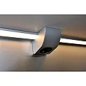Hera LED under-cabinet luminaire LED ModuLite F, IP20, 230V HVLCS, CRi>90, 90cm, with switch, 15W 3000K 1425lm 120°, anodised alu