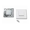 Indbygningslampe WALL I UP & DOWN up / down, med sensor, med diffuser IP20, hvid  1,8W 90lm 3000K 120° 120° CRI 80