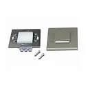 Indbygningslampe WALL I UP & DOWN up / down, med sensor, med diffuser IP20, rustfrit stål  1,8W 90lm 3000K 120° 120° CRI 80